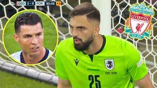 Giorgi Mamardashvili vs Portugal | SUPER SAVES | WELCOME TO LIVERPOOL