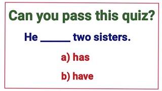 English Grammar quiz. Tenses and prepositions test which will improve your English quickly.