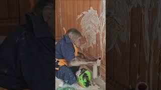 Super funny! Monkey Kuku learns to paint houses 3