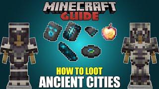 Tips And Tricks To Loot Ancient Cities | Minecraft Guide S3 EP34 Bedrock