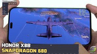 Honor X8b test game PUBG Mobile | Snapdragon 680