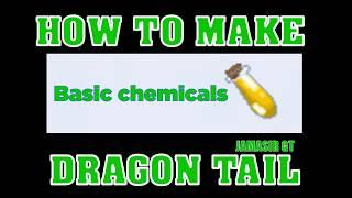 HOW  TO MAKE DRAGON TAIL || JAMASU