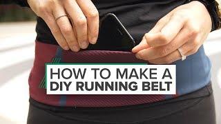 How to make a DIY running belt