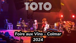 Toto - Foire aux Vins Colmar 2024 - Full Live - Concert Entier