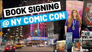 Book Signing At New York Comic Con 2019 with Author K M  Robinson