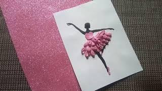 Ballerina Dancing Girl | Dancing Girl craft