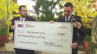 FOX40, Nexstar Media donate over $10K to Sacramento Salvation Army