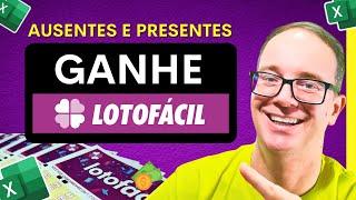 Como Ganhar na Lotofácil | Análise de Ausentes e Presentes no Excel