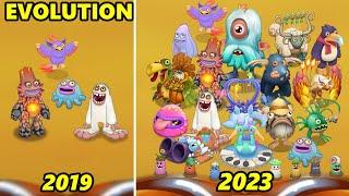 [OLD] Fire Oasis Evolution - Full Song 4.0.0 | My Singing Monsters