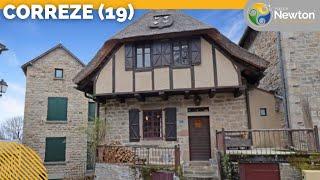 FRENCH PROPERTY FOR SALE - Thatched village cottage in the Correze