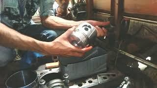 How To Install piston ring setting || Engine piston setting  || Engine compressor||