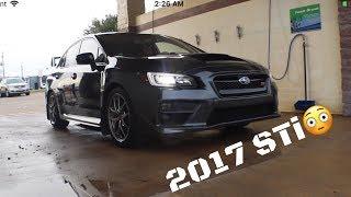 Kid Gets A New WRX STI!!!