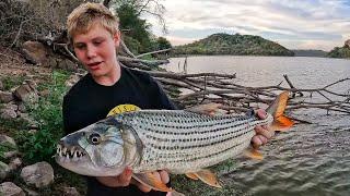 Bank Fishing for Bream and Tiger in Zimbabwe