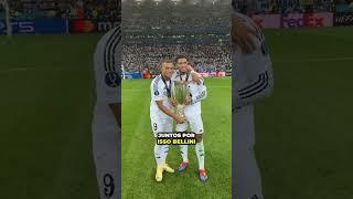 Bellingham TRAIU a namorada na frente DELA ️ #bellingham #mbappe #realmadrid