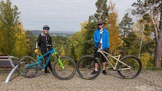 Первый обзор Зеленой MTB трассы в Фанпарке Бобровый Лог