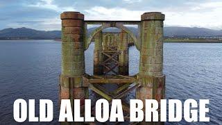 Old Alloa Bridge : Drone footage