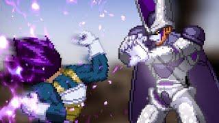 UE Vegeta vs Platinum Cell (Sprite Animation)