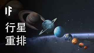 如果行星們根據大小重新排列會怎樣？【中文字幕】｜大膽科學