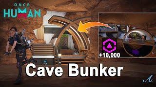 Once Human - Cave Bunker House Base w/ Easy Starchrom Farm