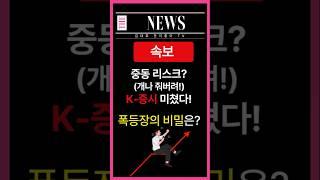 [주식]중동리스크? 개나줘버려! K증시 미쳤다! 폭등장의 비밀은? I