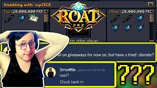 BEEF..??? WHATS MY RNG VS SIPSICK.. *1M GIVEAWAY* | ROAT PKZ OSRS RSPS