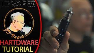 Dvarw MTL RTA einfach Watte verlegen I JD VAPES TUTORIAL