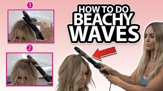 How To Do Beachy Waves! | @Hairby_chrissy