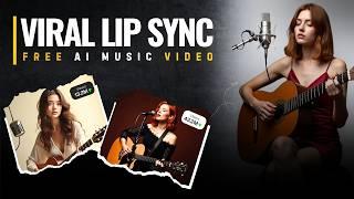 Best Lip Sync AI Music Video Generator FREE (2025) | Create Viral Lip Sync AI Music Video