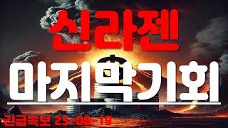 [신라젠] 마지막 기회!!!