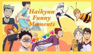 Haikyuu!! Funny Moments That Made Me  OYA OYA  / Crack Videos