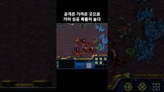 공격은 가까운 곳으로 가야 성공 확률이 높다. #스타크래프트 #프로토스 #래더 #날빌 #빌드 #전략