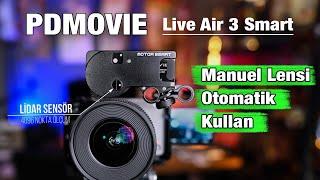 Lidar ile Manuel Lenslerle Otomatik Netleme | PDMOVIE Live Air 3 Smart