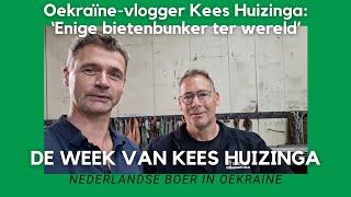 Oekraïne-vlogger Kees Huizinga: ‘Enige bietenbunker ter wereld’