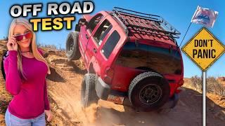 FIRST TIME OFF ROAD - Jeep Libertys BREAK, Get STUCK, & Get SAWED Apart!