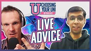 NEW! Live Advising - Rob Malicki and Mohnish Kalra (Group of 8 unis and alternatives)