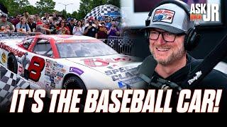 An Iconic Paint Scheme Makes Its Return! Dale Jr.'s Baseball Car Is Back