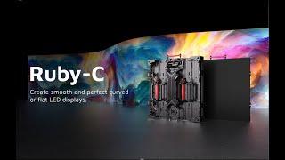 ROE Visual RUBY-C: the Next-Generation LED Panel now comes in Curves!