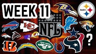 FULL NFL WEEK 11 Picks and Predictions: 2024