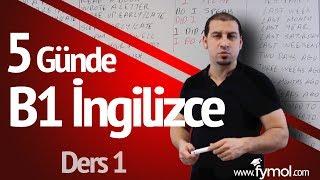 5 Günde B1 İngilizce öğreniyorum Ders 1 - En İyi Online İngilizce Kursu