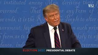 Trump-Biden debate : "Don't ever use the word smart with me - ... there is nothing smart about you"