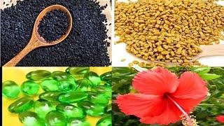 Home made Herbal Oil - Stop Hair fall & new hair growth ।। Free Love Anni