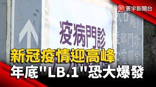 新冠疫情迎高峰 年底"LB.1"恐大爆發｜#寰宇新聞@globalnewstw