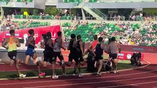 Cole Hocker, Sam Prakel, Eric Holt, Men’s 1500m Round 1 Heat 3, US Olympic Trials 2024