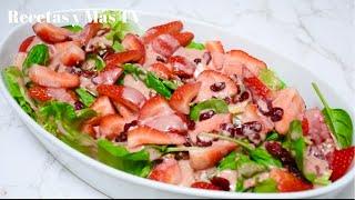 Con Esté Calor Se Antoja Una Rica Ensalada Con Aderezo Casero Así de Deliciosa