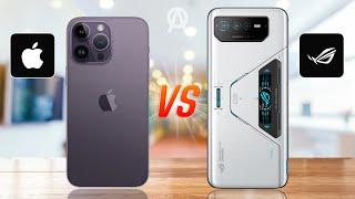 iPhone 14 Pro Max vs Asus ROG Phone 6 Pro | AJENTEK