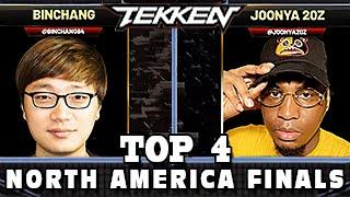 Tekken 7 - North America Finals - TOP 4 feat. Joey Fury, Joonya20z, Binchang, Joe Crush