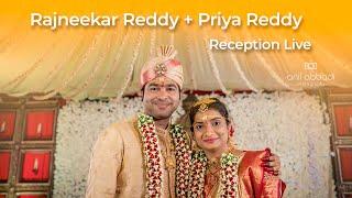 Rajneekar Reddy + Priya Reddy  Reception Live streaming By Anil Abbadi Photography