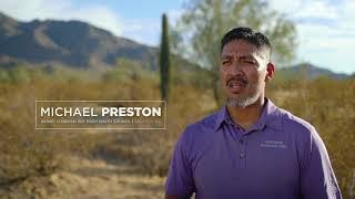 Michael Preston works with Gila River Indian Community's youth through many avenues, including food.