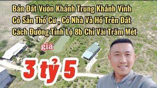 Đất Khánh Trung Khánh Vĩnh Gần Đường Tỉnh Lộ 8B|Phù Hợp Làm Nhà Vườn Sinh Thái|Mua Đất Khánh Vĩnh