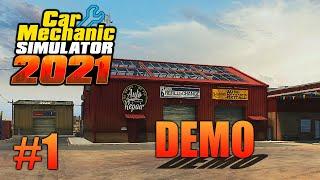 Новый Механик-Car Mechanic Simulator 2021 Demo #1